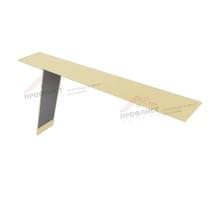 Планка карнизная фальц 130х80 0,5 Satin с пленкой Планка карнизная фальц 130х80 0,5 Satin с пленкой