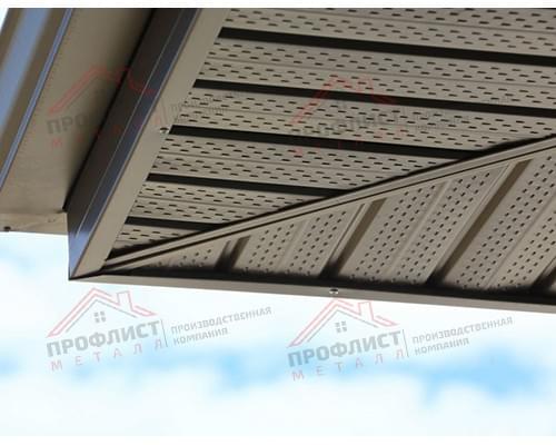 J-Профиль 18мм 0,45 PE с пленкой окрашенный