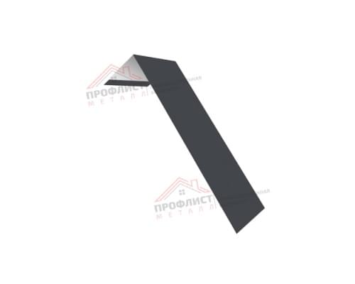 Планка лобовая/околооконная простая 190х50 0,5 Quarzit lite
