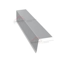 Планка конька односкатной кровли 160x160 0,5 Satin Мatt