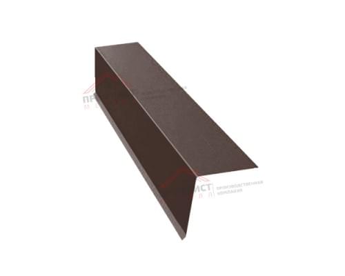 Планка конька односкатной кровли 160x160 0,5 PurLite Мatt Планка конька односкатной кровли 160x160 0,5 PurLite Мatt