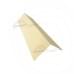Планка конька плоского 145х145 0,5 GreenCoat Pural BT с пленкой