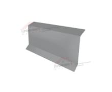 Планка примыкание в штробу 60 0,5 Satin с пленкой