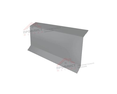 Планка примыкание в штробу 60 0,5 Satin с пленкой Планка примыкание в штробу 60 0,5 Satin с пленкой