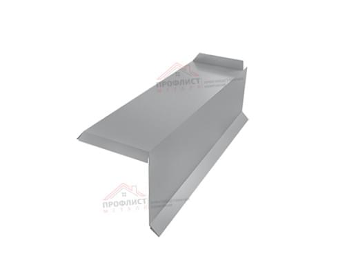 Планка торцевая сегментная 30мм Правая 0,5 Satin с пленкой