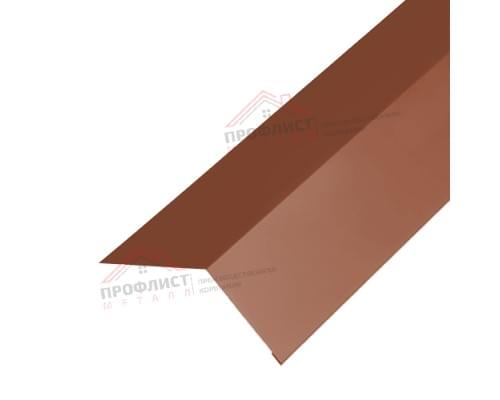 Планка карнизная широкая 100х85 0,5 GreenCoat Pural BT с пленкой