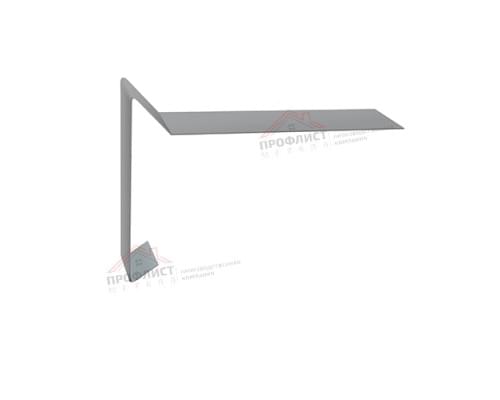 Планка ветровая для мягкой кровли 100х20х70 0,5 Rooftop Matte