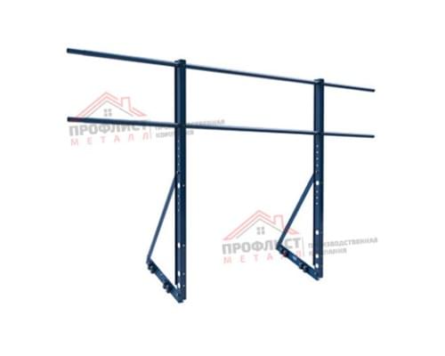 Ограждение кровли на фальц ОЦ-1200 L=2000мм (труба 40х20)