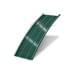 Продольно-гнутый фальц профилированный 550-0,5 Velur20 RAL 6005