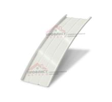 Продольно-гнутый фальц профилированный 550-0,5 Satin RAL 9003 Продольно-гнутый фальц профилированный 550-0,5 Satin RAL 9003