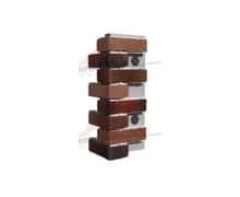 Угловой элемент для термопанели линия "Светлые холмы" Сити Брик Т378-75, толщина панели 60 мм