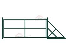 Откатные ворота каркас / H 2,0м L 4,0м
