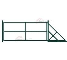 Откатные ворота каркас / H 2,0м L 4,0м