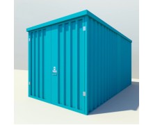 Контейнер «ММ» 4,14х2,1 м, толщина стали: 0,65, RAL 5021.