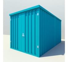 Контейнер «ММ» 4,14х2,1 м, толщина стали: 0,65, RAL 5021.