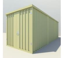 Контейнер «ММ» 6,14х2,1 м, толщина стали: 0,65, RAL 1014.