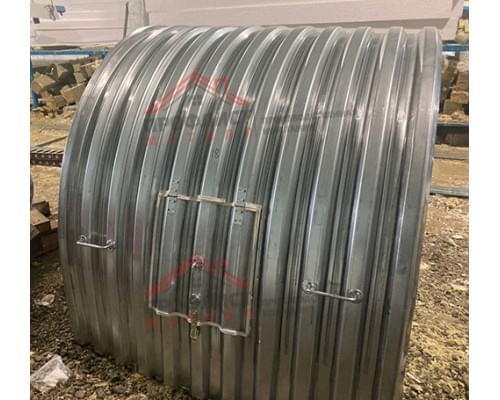 Укрытие конвейеров из арочного профнастила С10ПГ-1160, 1,0, оцинкованный