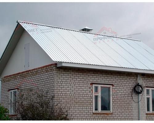 Профнастил оцинкованный МП20-1100-0.8 цена за пог.м