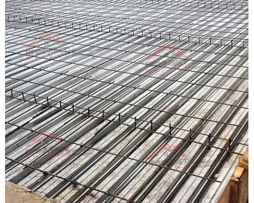 Профнастил оцинкованный H114-600-0.75 цена за м2