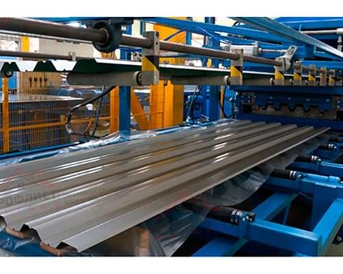 Профнастил окрашенный НС35-1000-0.95 цена за пог.м