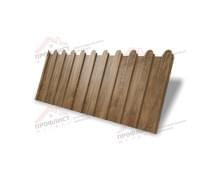 Профнастил фигурный C8 - 0,45 Print Elite Antique Wood.