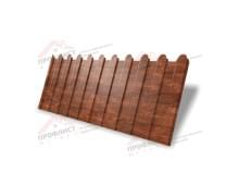 Профнастил фигурный C8 - 0,45 Print Elite Cherry Wood.