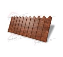 Профнастил фигурный C8 - 0,45 Print Elite Cherry Wood. Профнастил фигурный C8 - 0,45 Print Elite Cherry Wood.