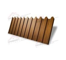 Профнастил фигурный C8 - 0,45 Print Elite Golden Wood. Профнастил фигурный C8 - 0,45 Print Elite Golden Wood.