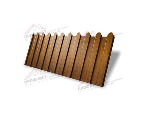 Профнастил фигурный C8 - 0,45 Print Elite Golden Wood. Профнастил фигурный C8 - 0,45 Print Elite Golden Wood.