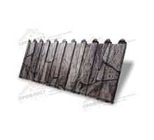 Профнастил фигурный C8 - 0,45 Print Elite King Stone.