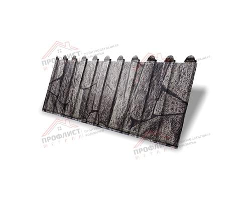 Профнастил фигурный C8 - 0,45 Print Elite King Stone. Профнастил фигурный C8 - 0,45 Print Elite King Stone.