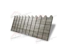 Профнастил фигурный C8 - 0,45 Print Elite Nordic Wood.