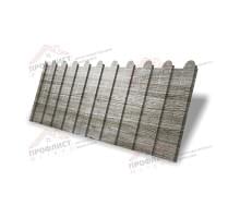 Профнастил фигурный C8 - 0,45 Print Elite Nordic Wood. Профнастил фигурный C8 - 0,45 Print Elite Nordic Wood.