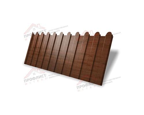 Профнастил фигурный C8 - 0,45 Print Premium Rowan. Профнастил фигурный C8 - 0,45 Print Premium Rowan.