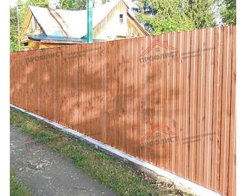 Профнастил С8-1150 под дерево (Золотой орех 3D) Профнастил С8-1150 под дерево (Золотой орех 3D)
