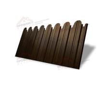 Профнастил фигурный С10 - 0,45 Окрас - А, Print Elite Antique Wood.