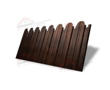 Профнастил фигурный С10 - 0,45 Окрас - А, Print Elite Cherry Wood.