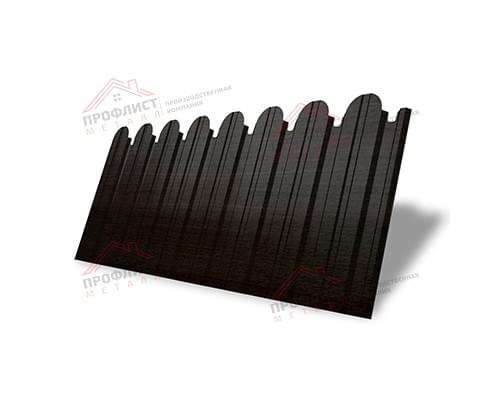 Профнастил фигурный С10 - 0,45 Окрас - А, Print Elite Coffee Wood. Профнастил фигурный С10 - 0,45 Окрас - А, Print Elite Coffee Wood.