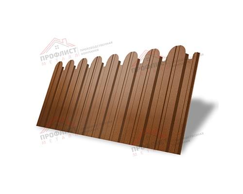Профнастил фигурный С10 - 0,5 Окрас - Б, Quarzit с пленкой Cuprum Steel. Профнастил фигурный С10 - 0,5 Окрас - Б, Quarzit с пленкой Cuprum Steel.