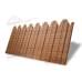 Профнастил фигурный С10 - 0,45 Окрас - Б, Print Elite с пленкой Honey Wood.