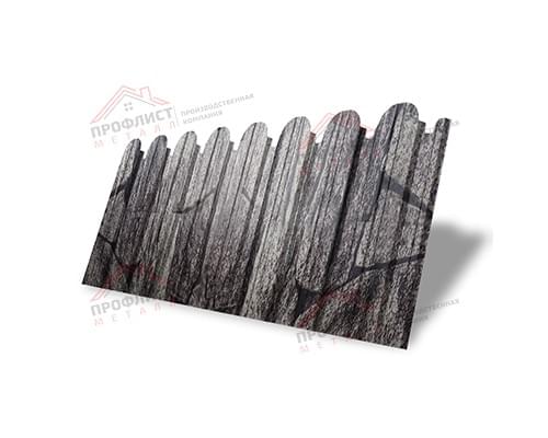 Профнастил фигурный С10 - 0,45 Окрас - Б, Print Elite King Stone.