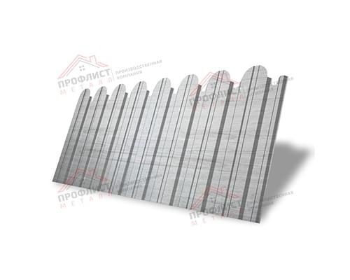 Профнастил фигурный С10 - 0,45 Окрас - А, Print Elite Snow Wood.