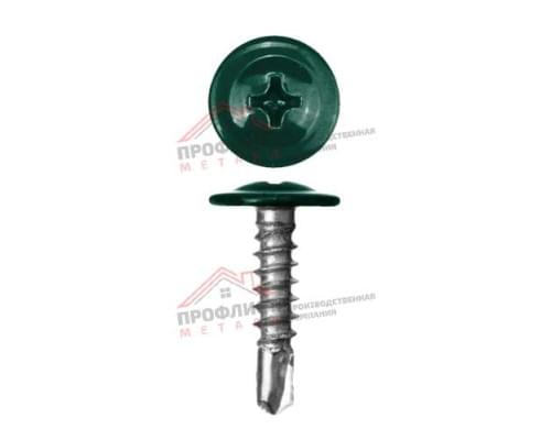 Саморезы ПШС 4,2х19 RAL 6005 (1000 шт) Саморезы ПШС 4,2х19 RAL 6005 (1000 шт)