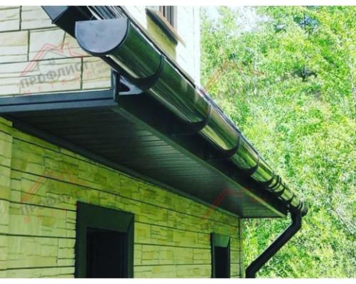 Кронштейн желоба ПВХ GL металлический зелёный RAL 6005 ШК