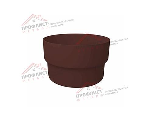 Муфта трубы соединительная ПВХ шоколадная Муфта трубы соединительная ПВХ шоколадная