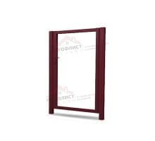 Калитка Жалюзи 1,68х1 RAL 3005 без заполнения Калитка Жалюзи 1,68х1 RAL 3005 без заполнения