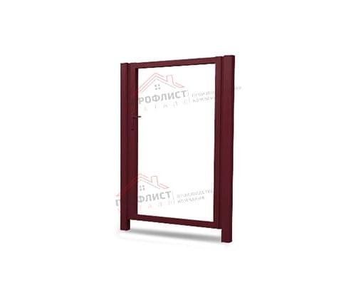 Калитка Жалюзи 1,68х1 RAL 3005 без заполнения Калитка Жалюзи 1,68х1 RAL 3005 без заполнения
