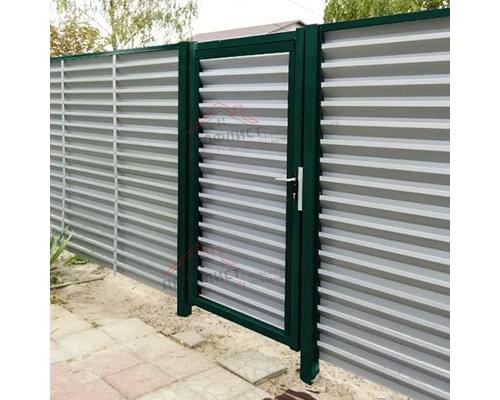 Калитка Жалюзи 1,68х1 RAL 6005 без заполнения Калитка Жалюзи 1,68х1 RAL 6005 без заполнения