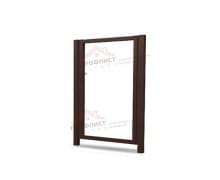 Калитка Жалюзи 2,50х1 RAL 8017 без заполнения