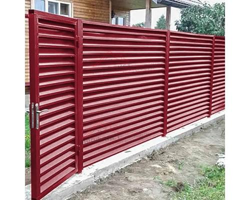 Крепежная планка жалюзи Milan,Tokyo 0,45 PE с пленкой RAL 3003 рубиново-красный